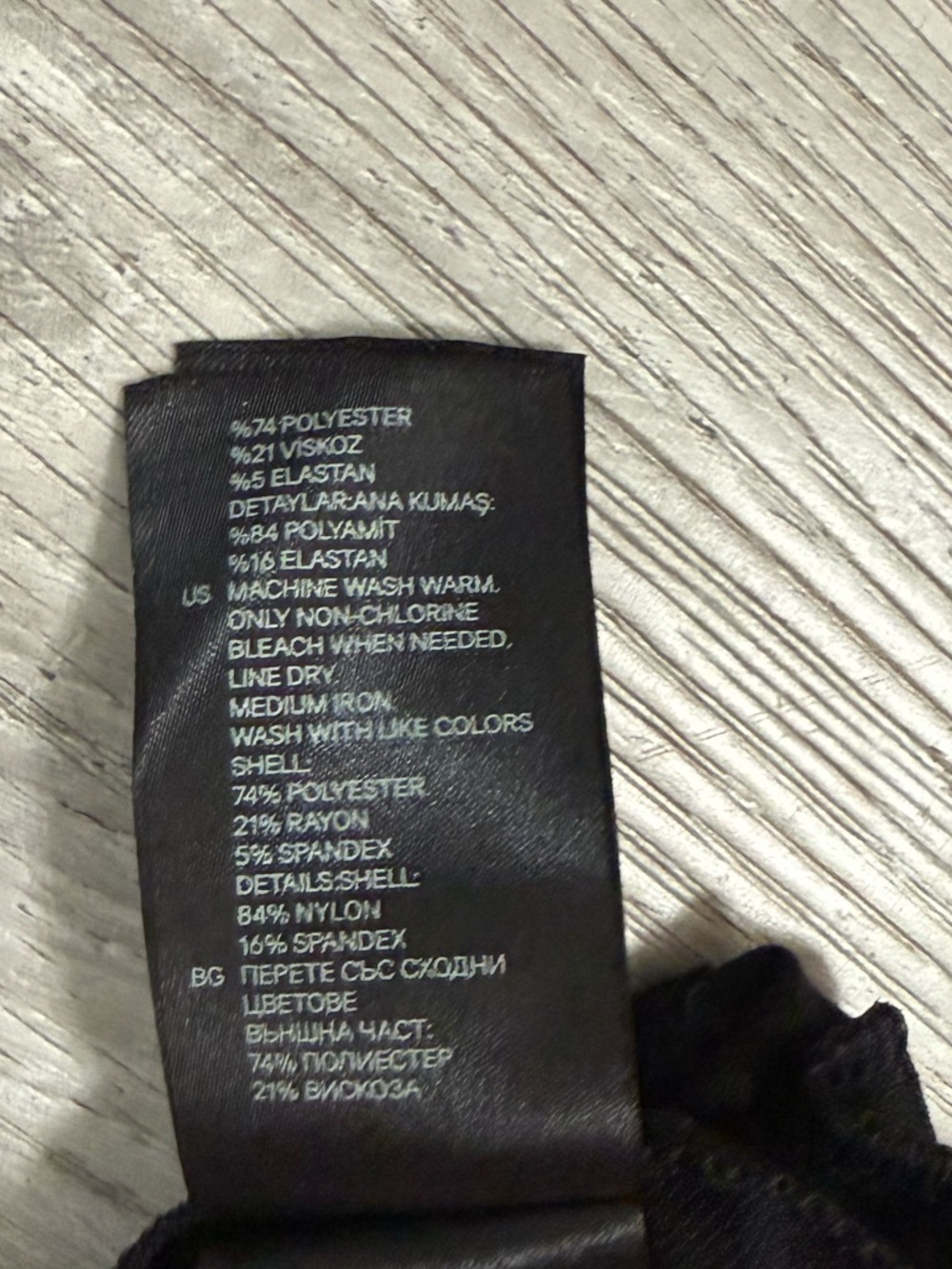 H&M Black Mini Casual Dress With Mesh Shoulder Details Size XS. - Picture 11 of 12